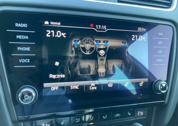 Skoda Octavia cena 71900 przebieg: 153114, rok produkcji 2019 z Trzebinia małe 667